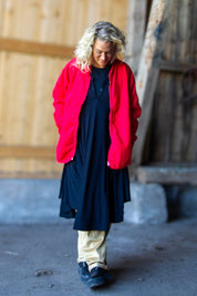 Röd Fleecetröja Källviken Red