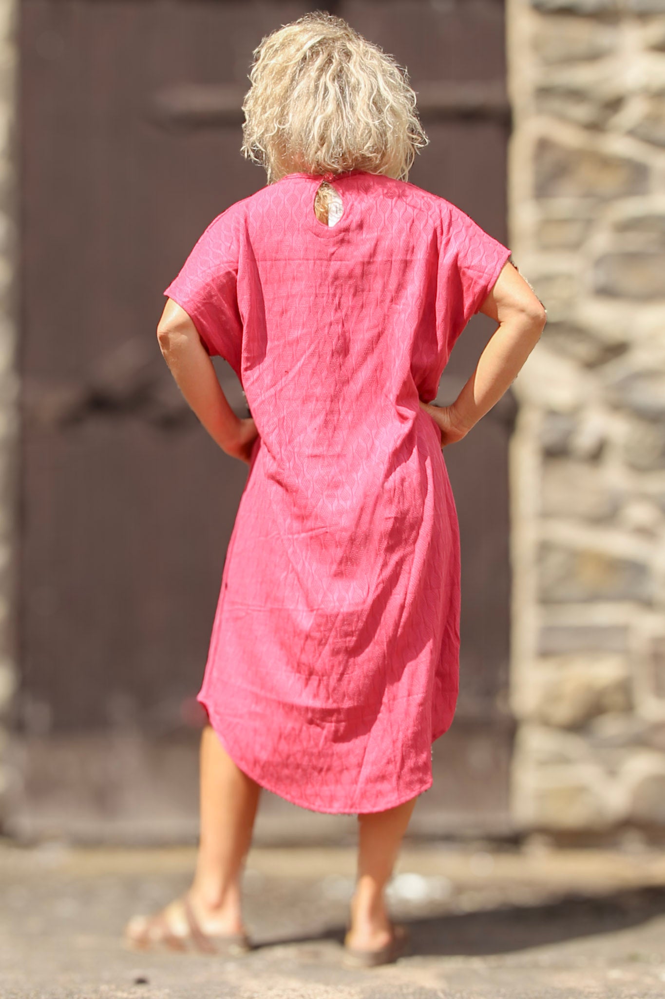Roze jurk Skrea Roze
