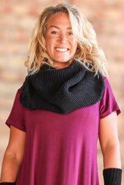 Svart Halsduk Ingrid Black