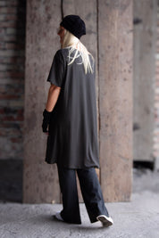 Svart Klänning Hängmatta Retro Black