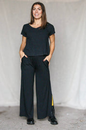 Svart Byxa Visby Black