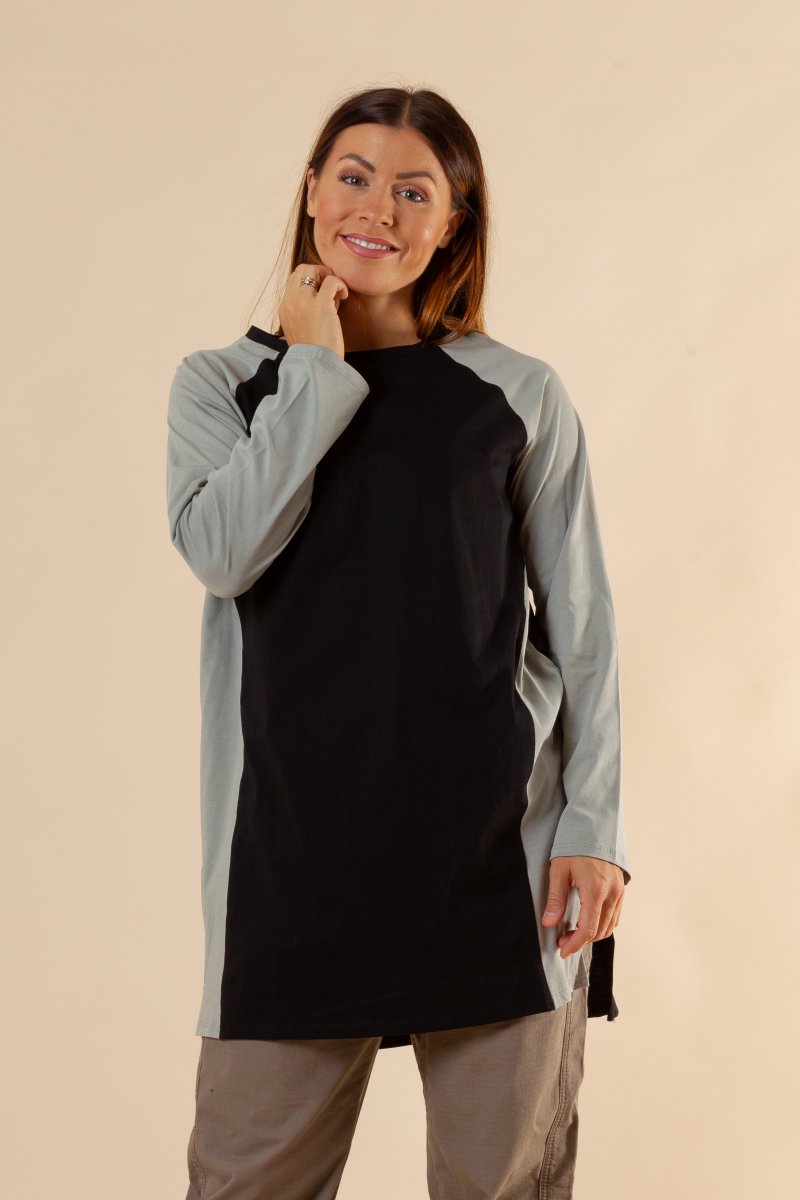 Schwarz/Grau Pullover Ricky Schwarz/Grau