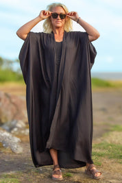 Black Kaftan Dress Olinda Black