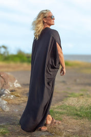 Black Kaftan Dress Olinda Black