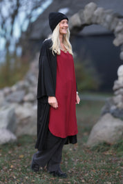 Svart Kimono Black