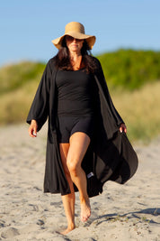 Zwarte Kimono Zwart