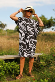 Black Floral Dress Alani Black