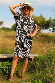 Black Floral Dress Alani Black