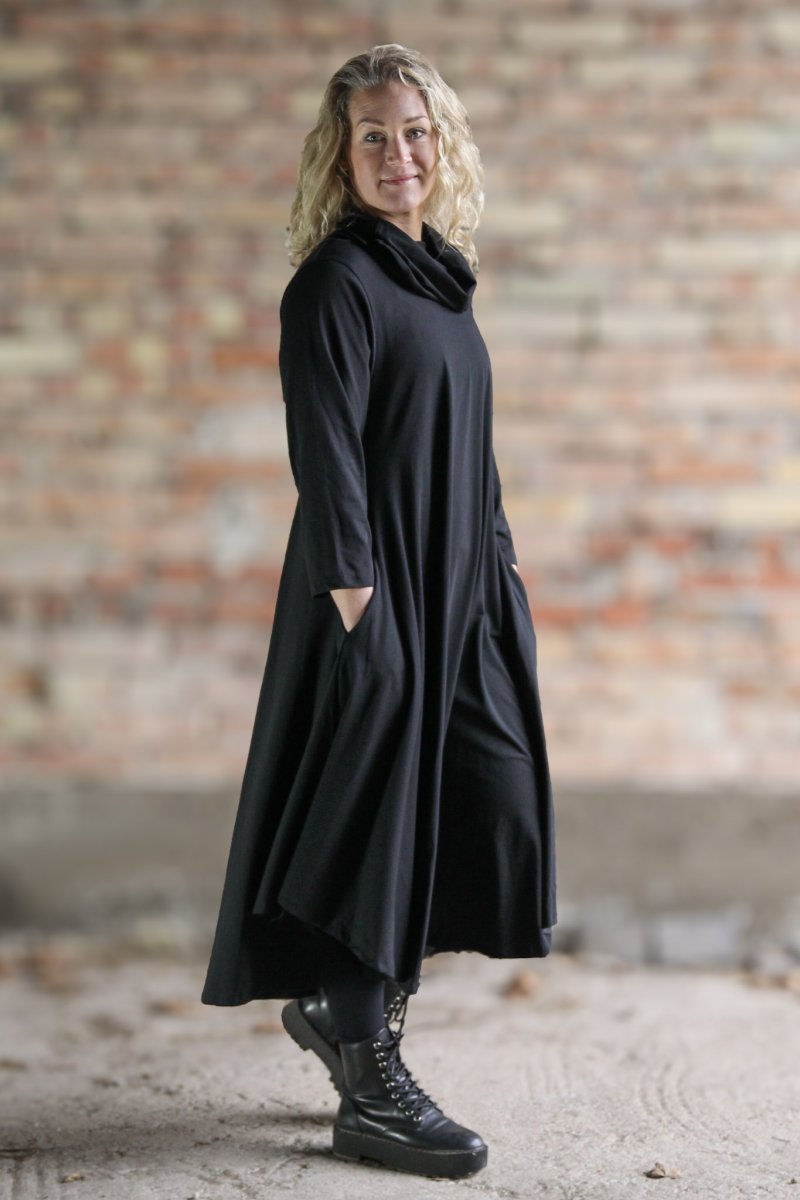 Svart Klänning Ballerina Polo Black