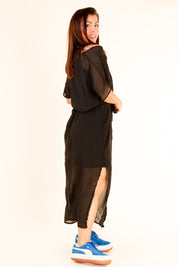 Schwarzes Kleid Betula Schwarz