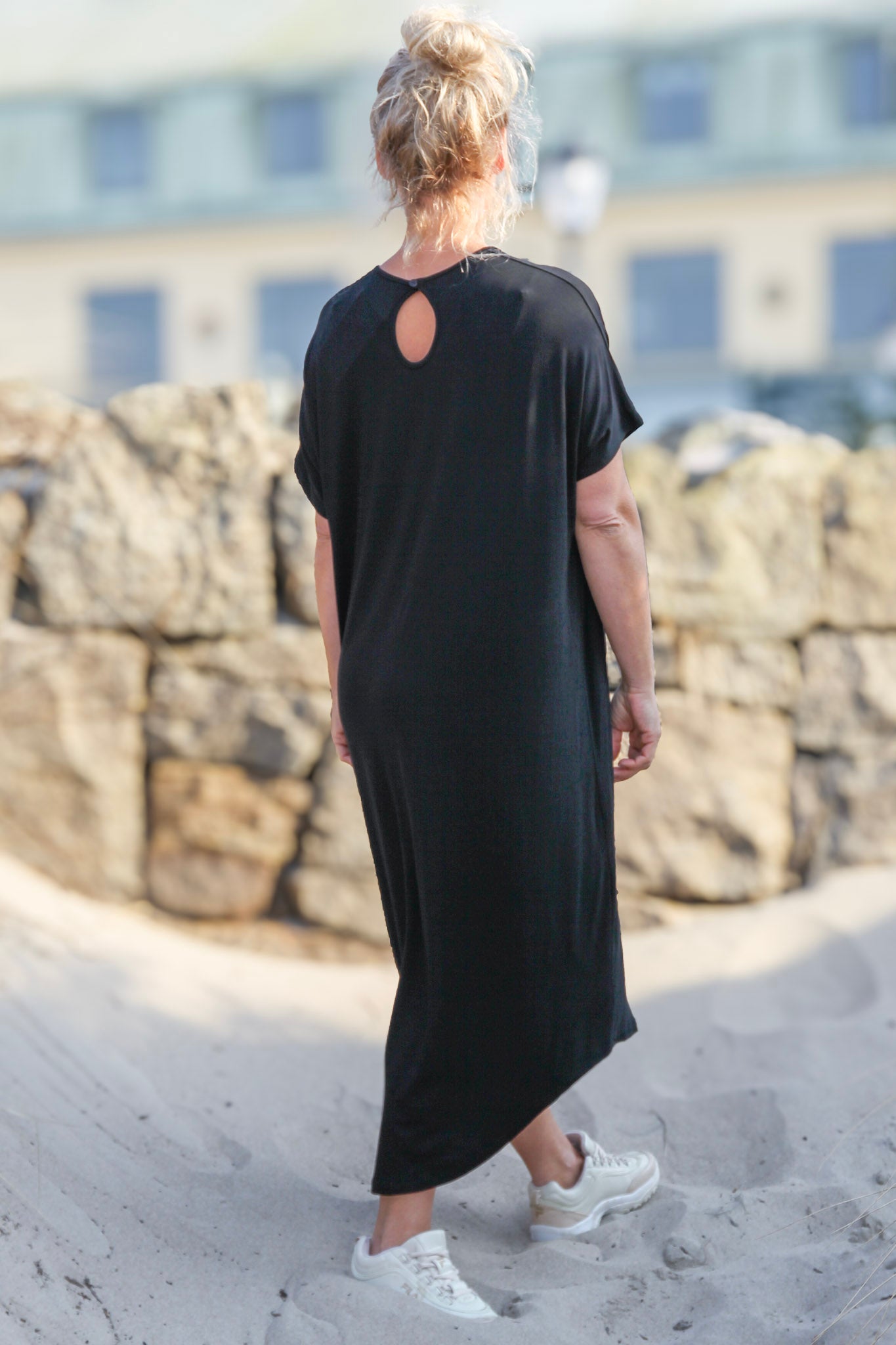 Svart Klänning Eveline Black