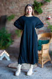 Svart Klänning Lyckeby Black