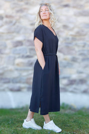 Svart Klänning Roxy Black