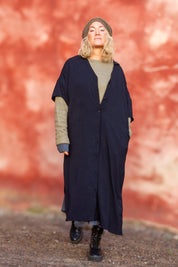 Sort Kjole Sahara Longshirt Sort