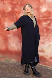 Sort Kjole Sahara Longshirt Sort