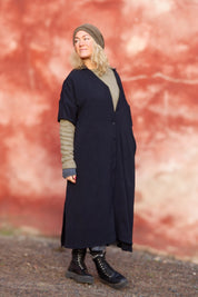 Sort Kjole Sahara Longshirt Sort