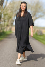 Black Dress Sahara Longshirt Black