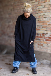 Svart Klänning Polo Kaftan Black