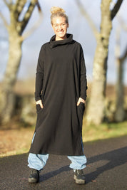 Svart Klänning Polo Kaftan Black