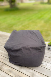 Black Beanbag Cover Sandön Black