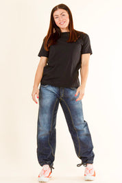 Svart T-Shirt Black