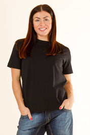 Svart T-Shirt Vintage Black