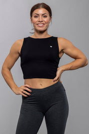 Schwarzes Top Nova Black
