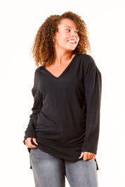 Svart Tröja Mila Black