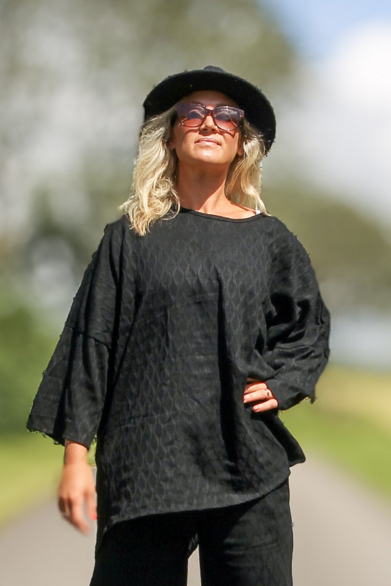 Svart Tunika Mofy Black