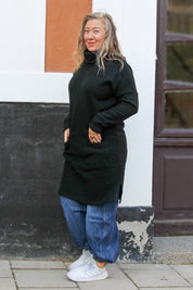 Svart Tröjklänning Polo Loose Black