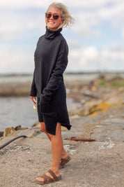 Svart Tröjklänning Polo Loose Black