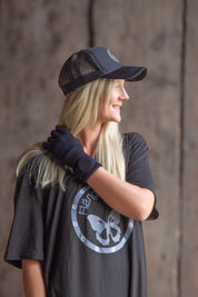 Svarta Halvvantar Tyra Black