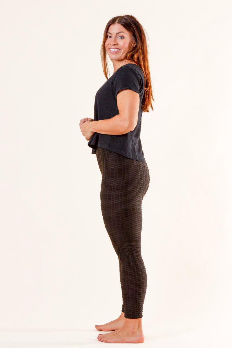 Schwarze Strumpfhose Ivy Black