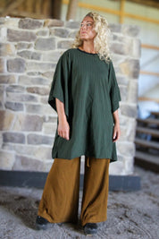 Grön Tunika Whisper Green Base Stripe