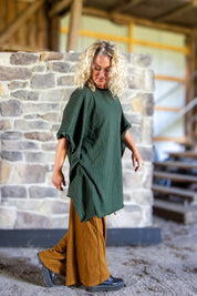Grön Tunika Whisper Green Base Stripe