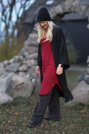 Svart Kimono Black
