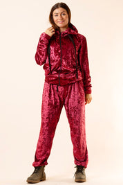 Vinröd Byxa Velly Maroon