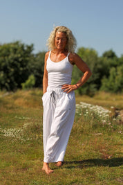 White Trousers Dhaliz White