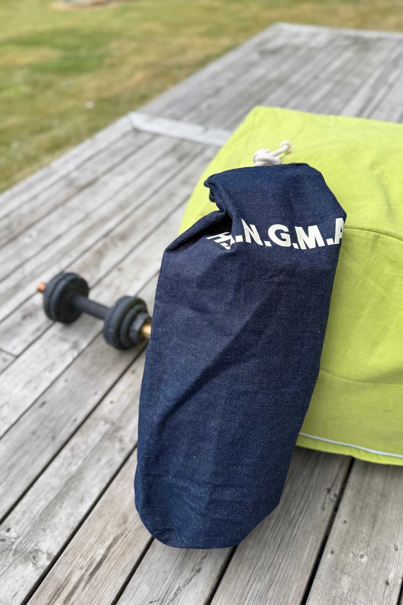 Yogaveske Denim blå
