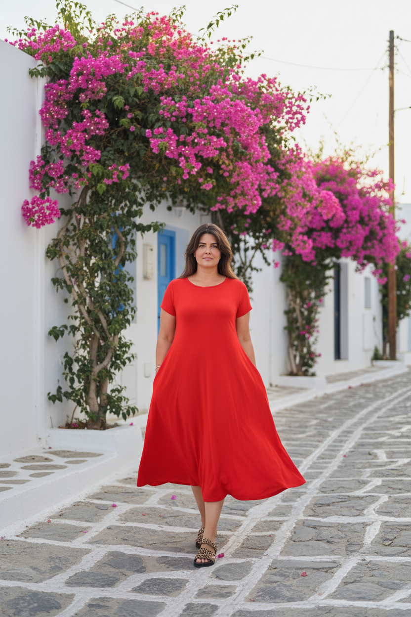 Ballerina Red – Walking