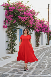 Ballerina Red – Walking