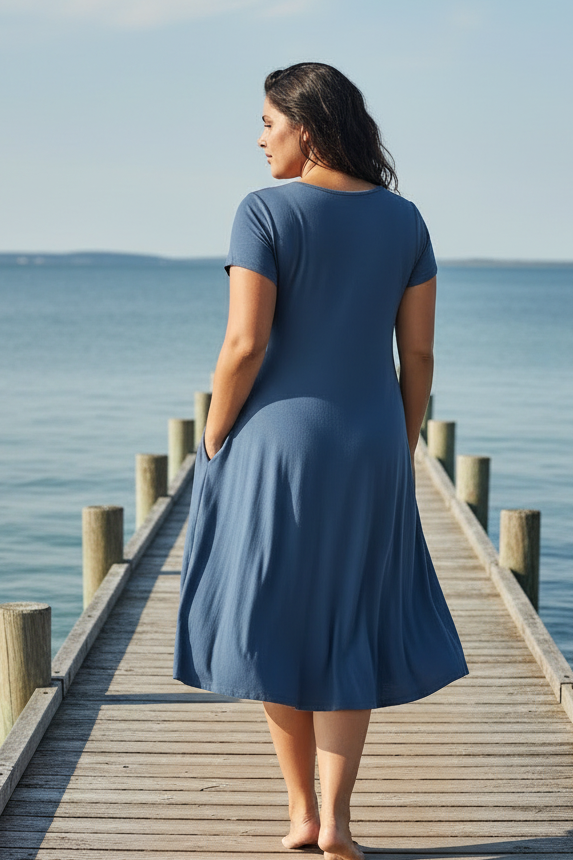 Ballerina Steel Blue - Pier