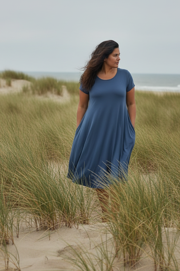 Ballerina Steel Blue - Sand Dunes