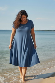 Ballerina Steel Blue - Water Edge