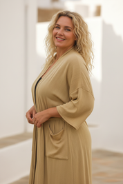 Beige Kimono Details