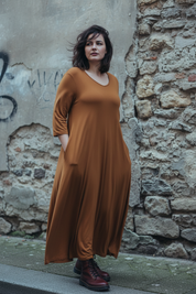Berlinlook med röda kängor