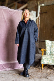 Mörkgrå Jeansskjorta Daly Dark Grey
