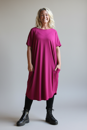 Lila Klänning Sarah Purple