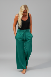 Grön Byxa Lahina Cotton Green