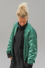 Grön Jacka Bering Green